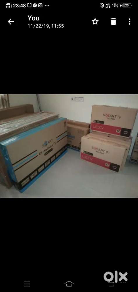 Newly seal pack 40 inch smart FHD LED tv, 1 yr onsite warranty bill.