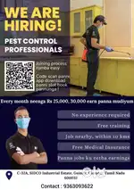 Pest control technician