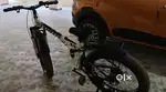 Fat tyre foldable with 21 shimano gear bicycle for sale