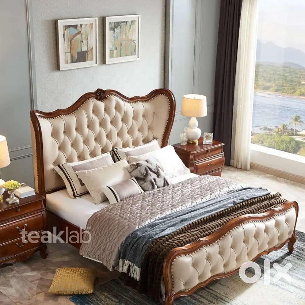 Wednesday best deals buy new double bed with box 7399 EMI Available