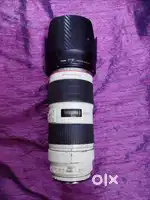 Camera lens canon seventy-200 isii  2.8 elephoto lens for urgent sale