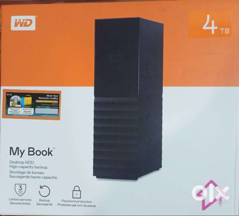 HDD High-capacity backup.