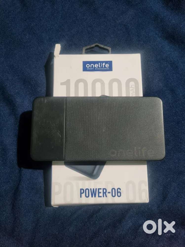 Lyf power bank 10000mah 12watt first charging