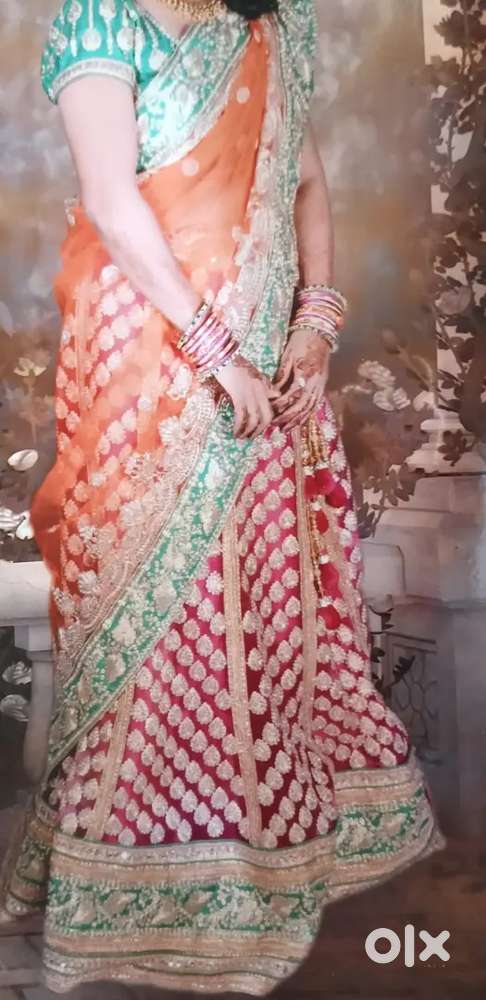 Lehanga with stitched blouse