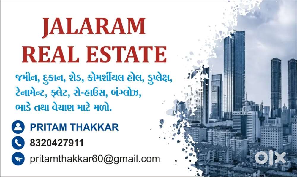 3BHK FURNISHED FLAT RENT NR MADHAV FARM ROAD