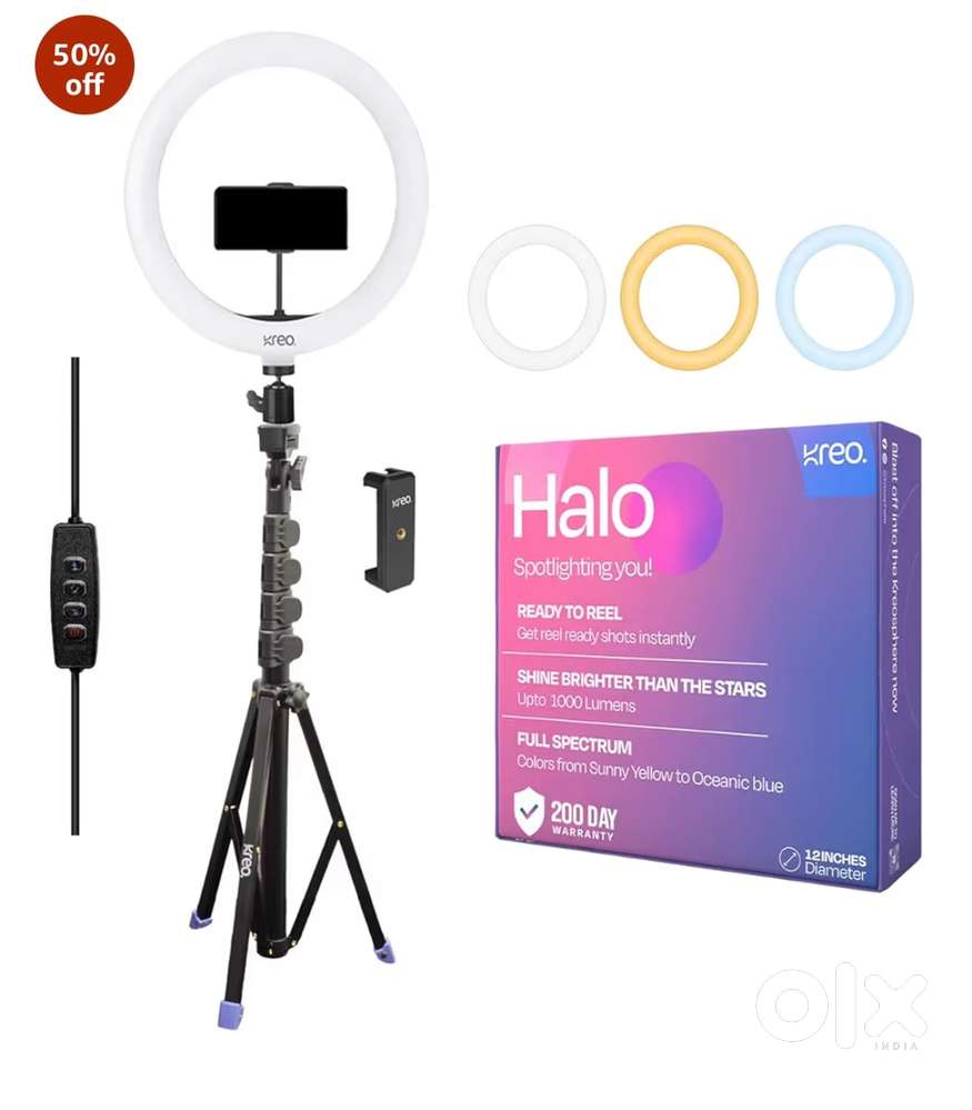 Kreo Ring Light 12” for video shooting professional studio light with