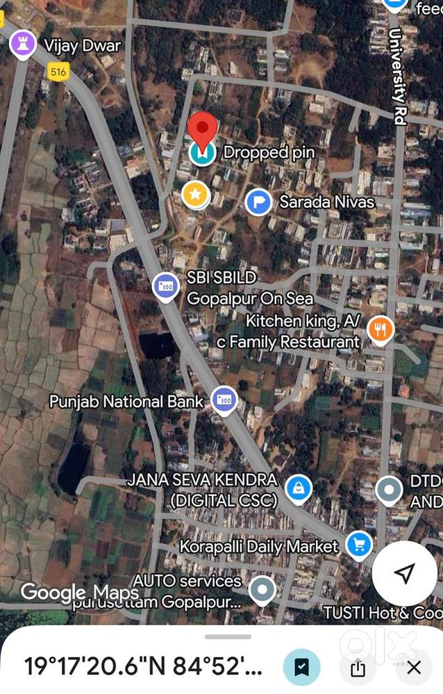 plot for sale at korapalli