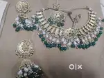 Kundan polki set