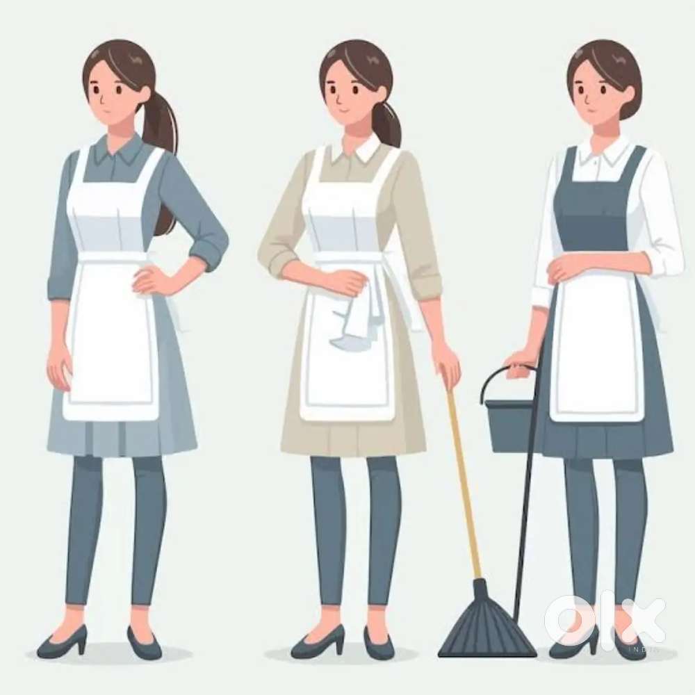 Maid job ,cook , baby care, 24 hours urgent requirement