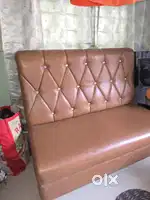 Leather sofa