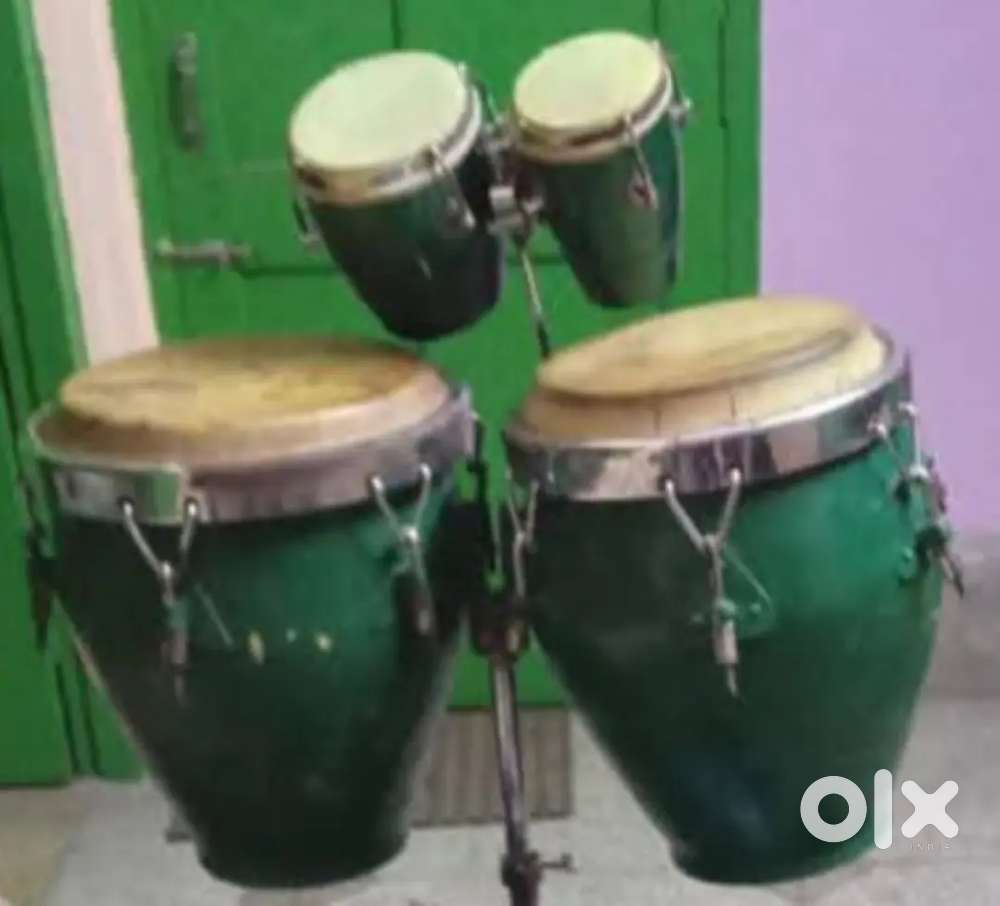 Thumba & Bongo With Height Adjustable Stand