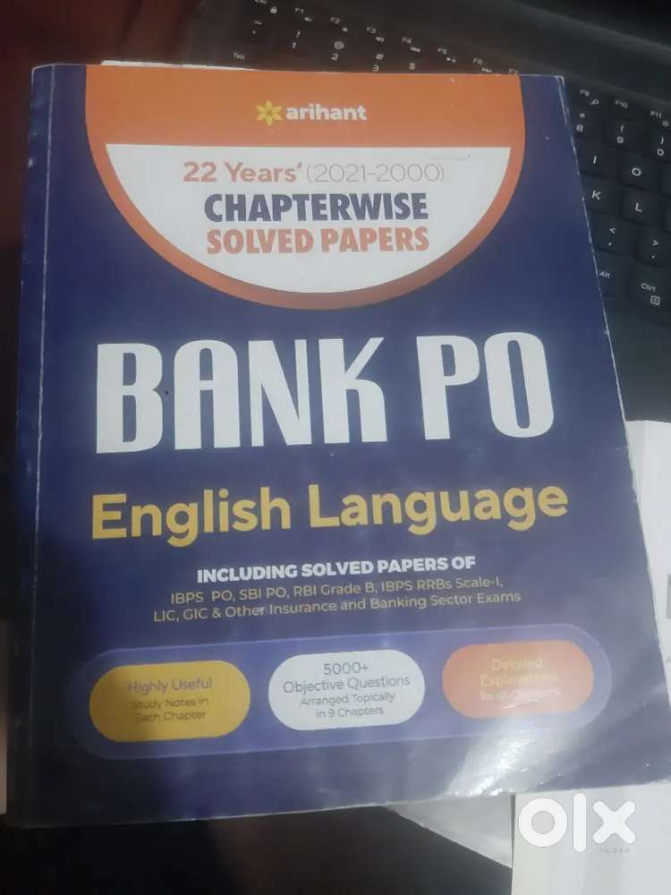 BANK PO ENGLISH SOLVED PAPERS BOOK