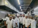Captain manager steward helper waiter cleaning staff