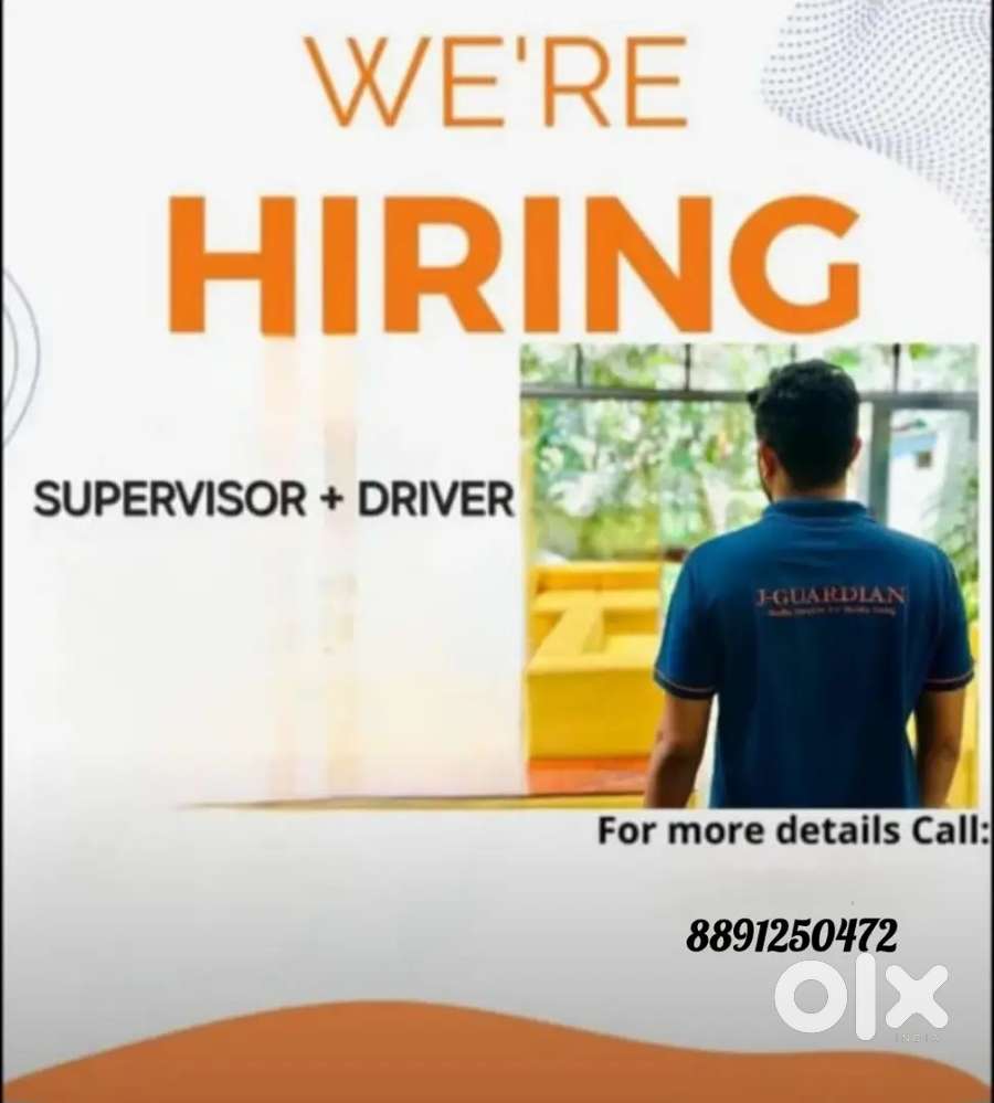 SUPERVISOR CUM DRIVER CLEANING COMPANY