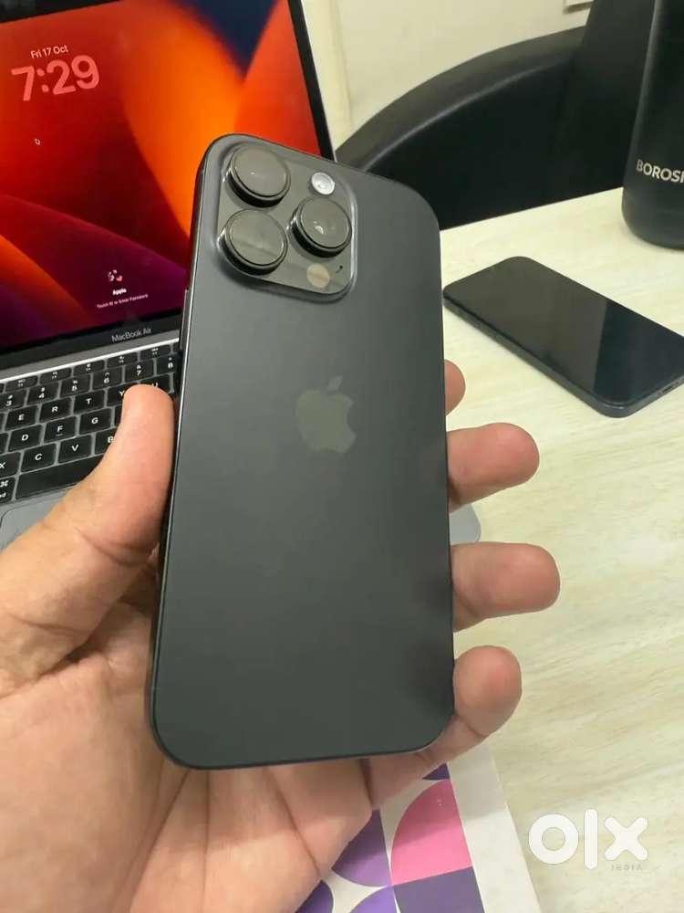 I phone 14 pro mac black  colour all new condition