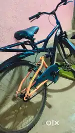 Kids bicycle in black colour
