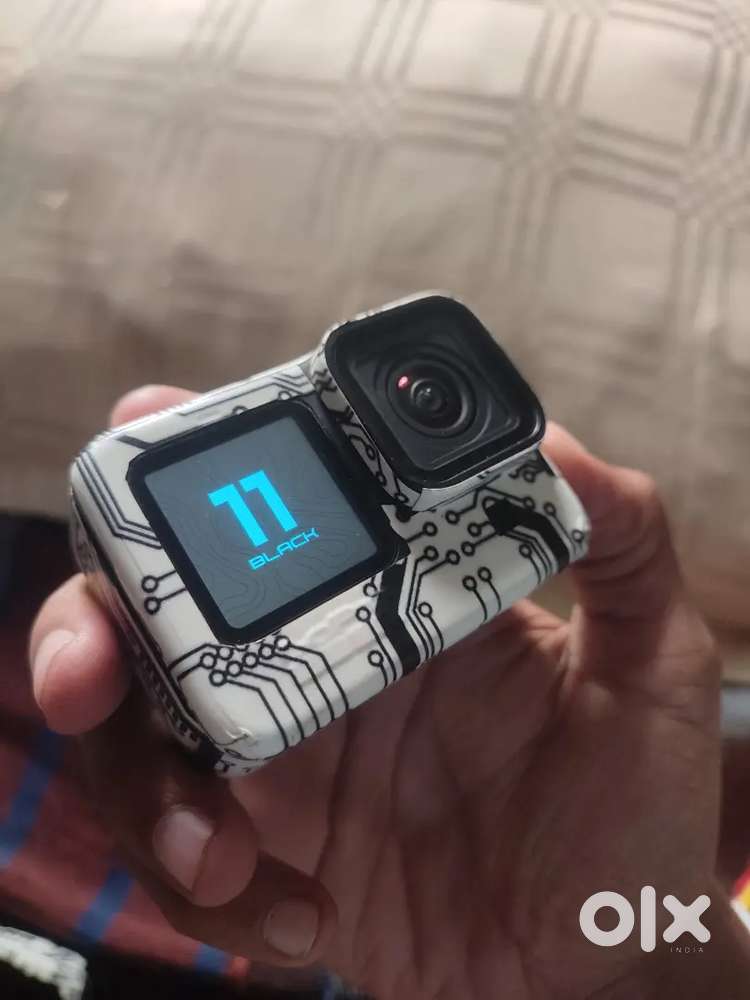 GoPro 11 with 2 batteries and Media mod combo , boya mic and helmet