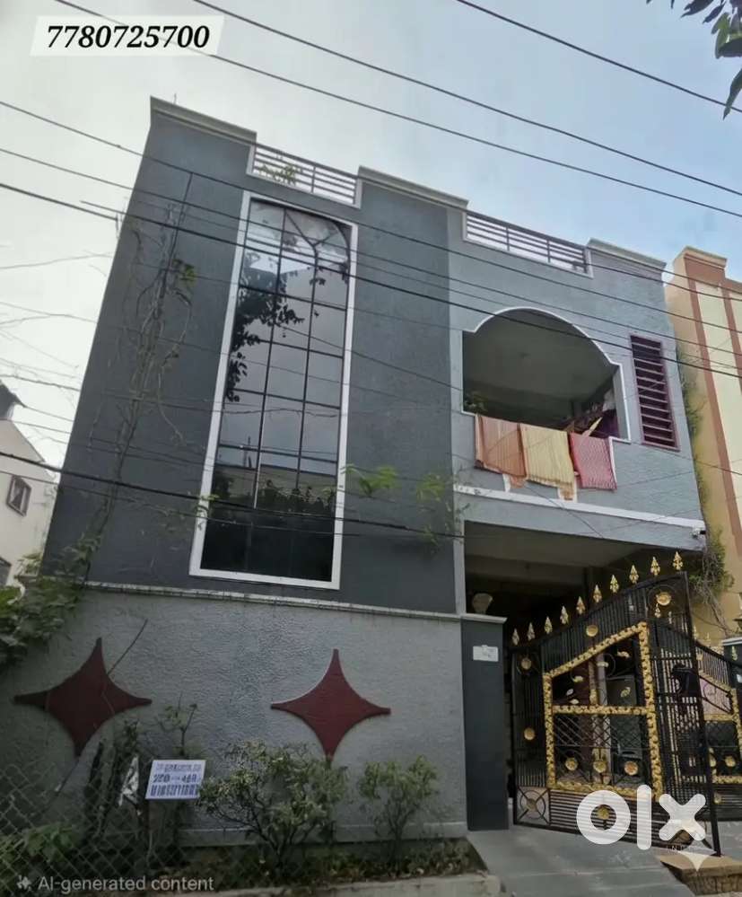 166 Sqyds , G+1+Penthouse Building near Venkateswara temple, Uppal