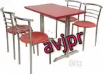 New four seater dining table with chairs cafe furniture restaurant