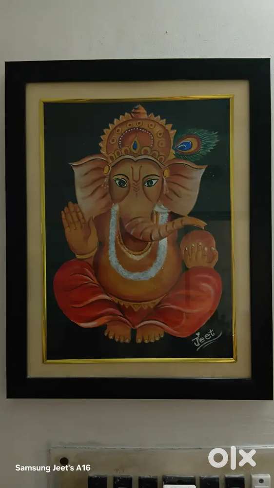 Ganesh thakur art on acrylic colour