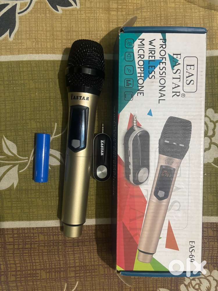 EAS FASTAR Professional Wireless Microphone Set - Model EAS-69 New