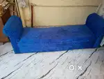 Blue Office Sethi (Big sofa)| Clean and New