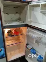Good condition double door whirlpool fridge