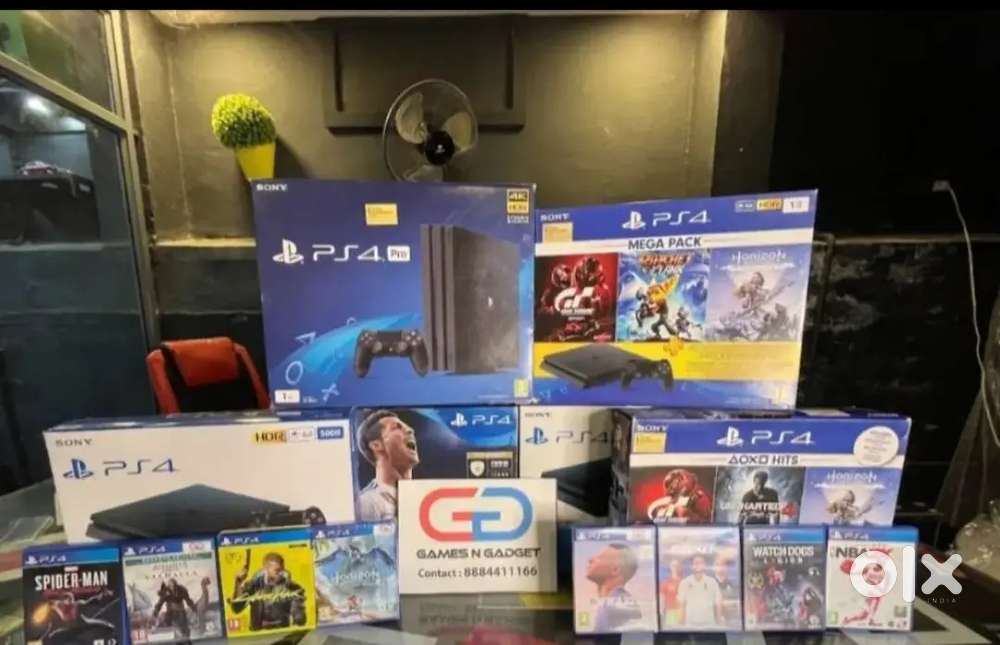 PlayStation 4 consoles available for sale and rent
