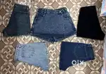 Kids denim skorts