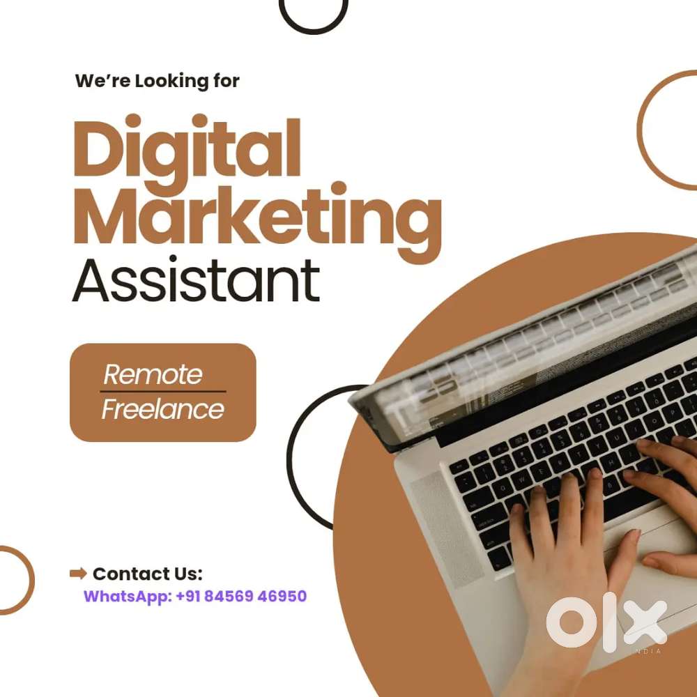 We are hiring people for digital marketing.