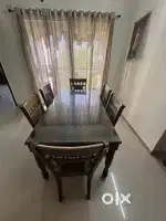 Dining table with 6 chairs
