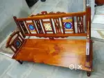 Wooden swing jhula hichko onjal