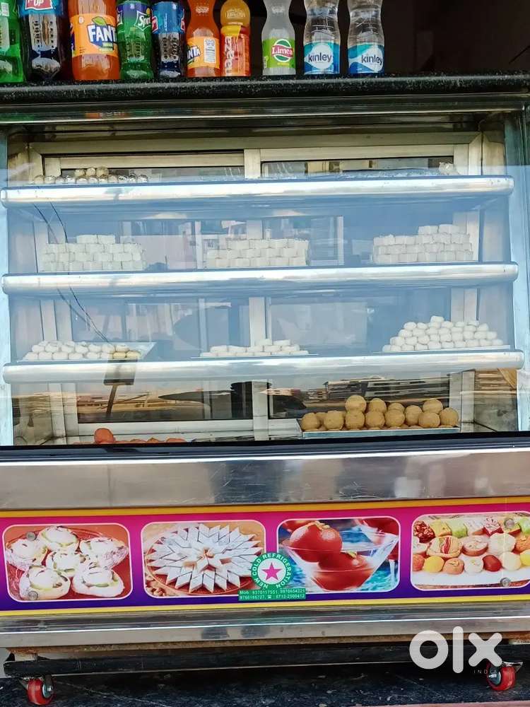 Sweet and cake AC  counter