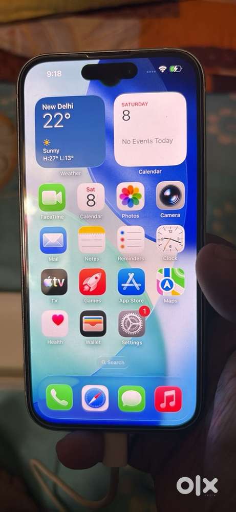 I phone 15 blue colour