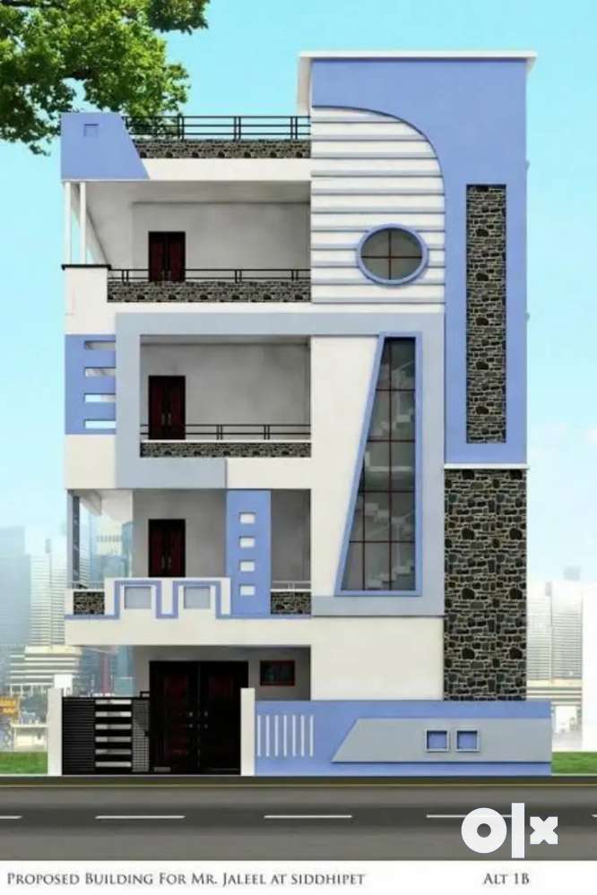 77 Lakhs only, 3 Bhk Single floor Apartment
