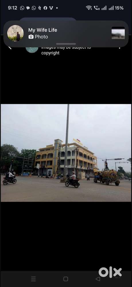 On road commercial shop on mangla chowk