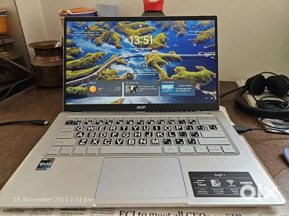 Acer Swift 3, Intel evo, 12 gen, 1TB