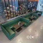 Luxurious design model 2 seater Restaurant sofa set available in starf