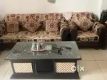 SOFA FOR SALE WITH DINING TABLE