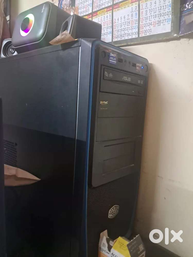 Computer with full set