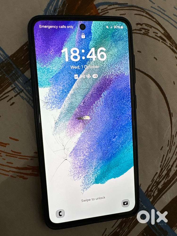 Samsung s21 FE 5g 128gb screen broke finger working 100% original