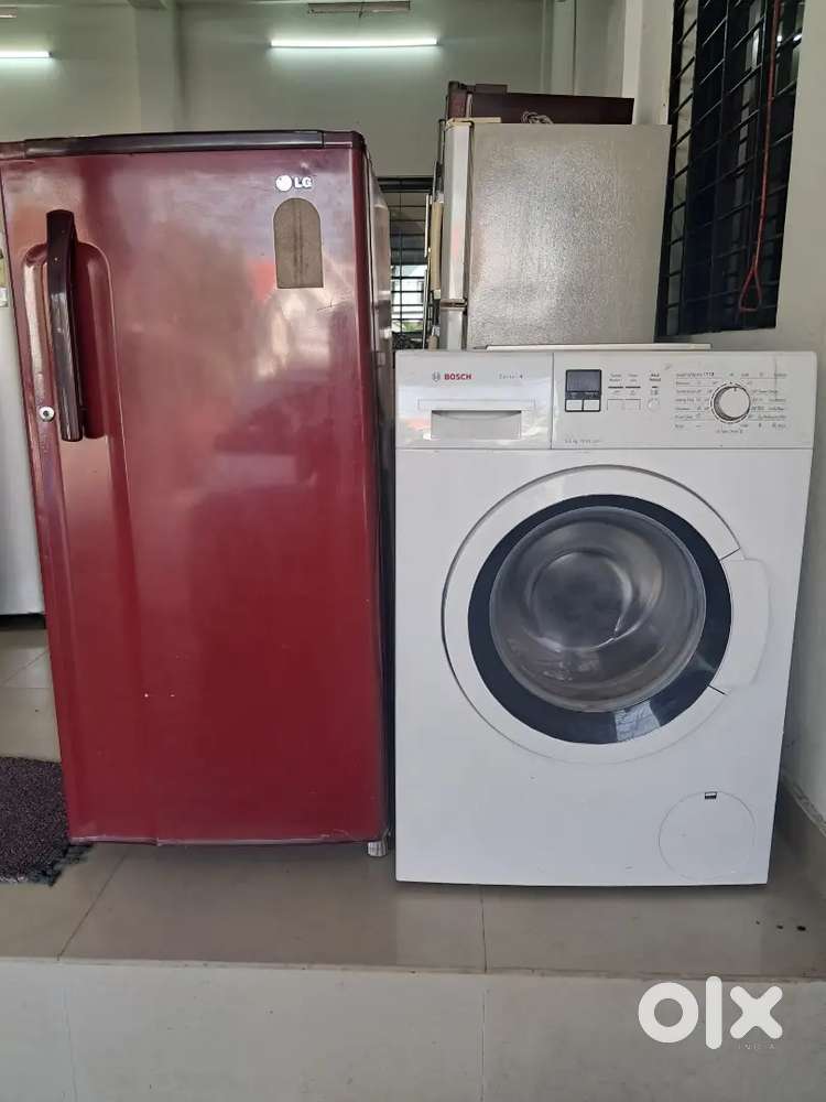 SECOND HAND FRIDGE AND WASHING MACHINE