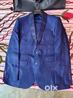 Turtle navy blue suit