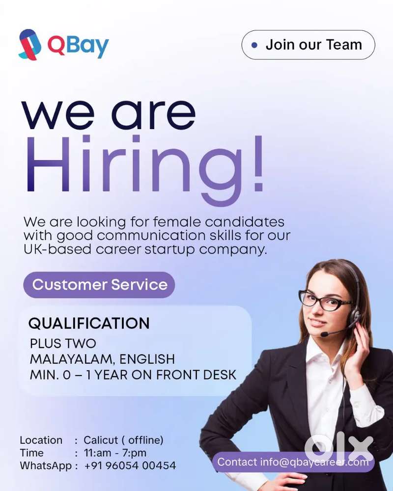 We’re Hiring Urgently – Apply Now by Sharing Your CV.