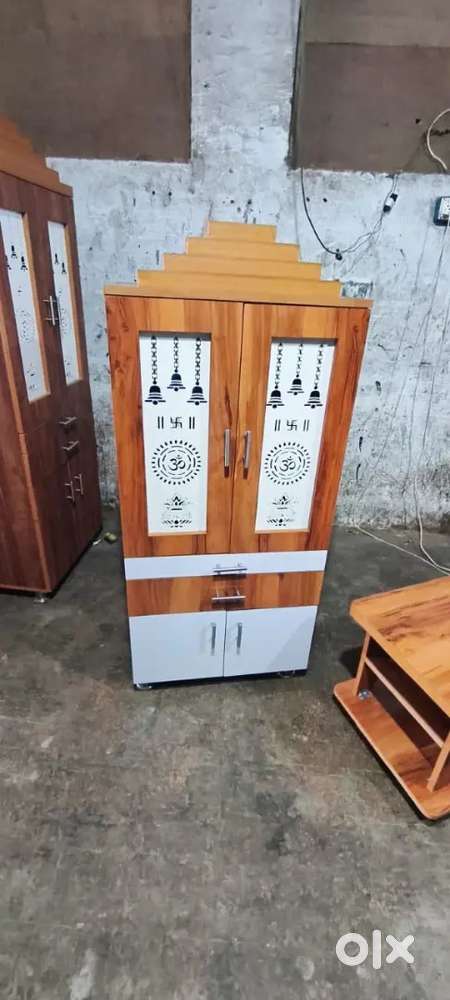 Brand new wooden temple