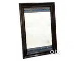Elegant Pre-Loved Wall Teakwood Mirror: Classic Charm & Sophistication