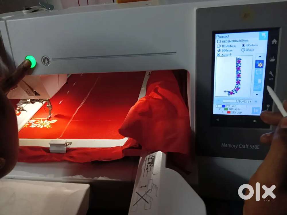 Computer embrodary mishon usha 550e modal.