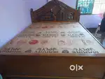 King size(7 X 5.9 feet) Box Bed. Less than One month old.