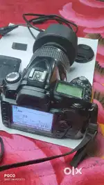 Camera D90 nikon 18-55mm lens ke sat