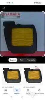 Air filter ya maha fazer k
